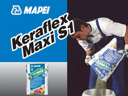 KERAFLEX MAXI S1 GREY клей 25кг/Россия КЛЕЕВЫЕ СОСТАВЫ НА ЦЕМЕНТНОЙ ОСНОВЕ MAPEI