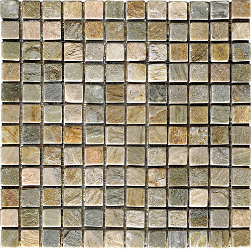 640191 mosaico quarzite 30.5x30.5x1/2.5 QUARZITE AREZIA