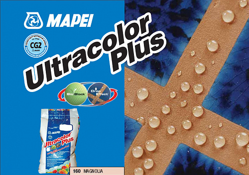 ULTRACOLOR PLUS 160 затирка 2кг/Италия/24 ЗАТИРКИ И ЭЛАСТИЧНЫЕ ГЕРМЕТИКИ MAPEI